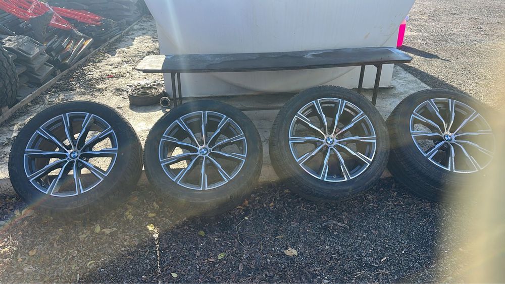 Jante + Anvelope BMW X5/X6 20” – Stare foarte bună – Set complet