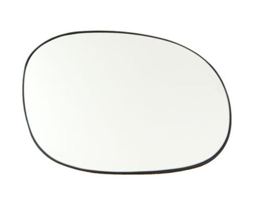 Geam oglinda Citroen C2 (Jm), 01.2009, C3 (Fc), 01.2010, C3 Pluriel (Hb), 09.2010, Xsara Picasso (N68), 10.1910, Peugeot 1007 (K), 09.2009, 206 (2), 01.1909, 206+ 04.20 Dreapta, Crom, incalzita, asferica