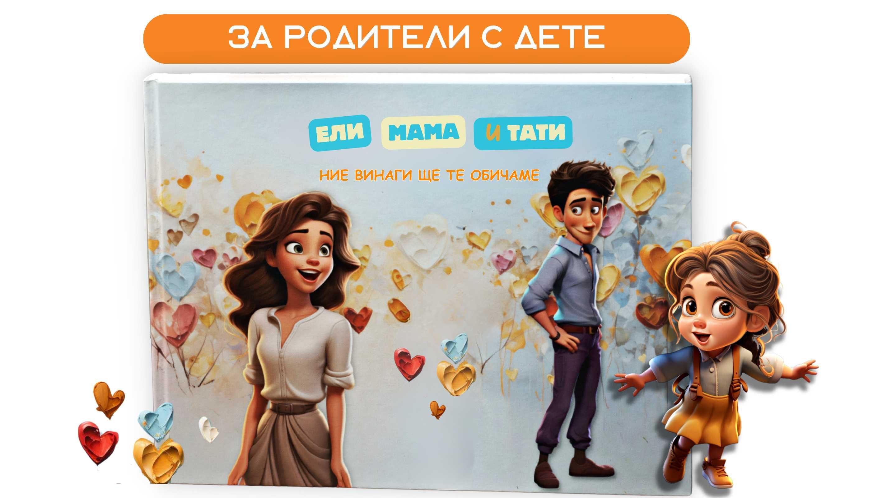 Персонализирана Детска Книжка - Вашето Дете е Главен Герой - Родители