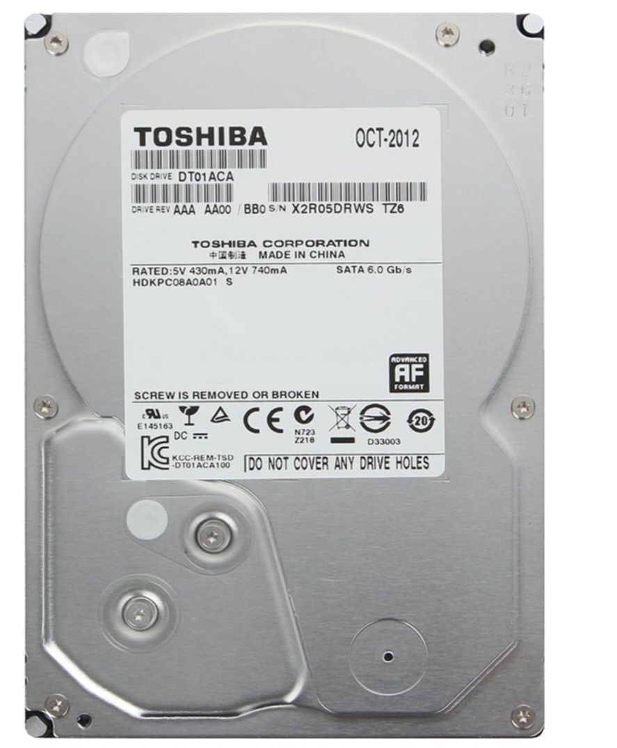 Toshiba HDD 2TB жёсткие диски