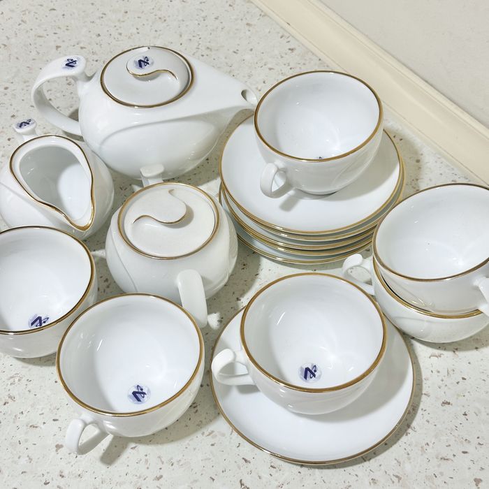 фарфоровый набор посуда