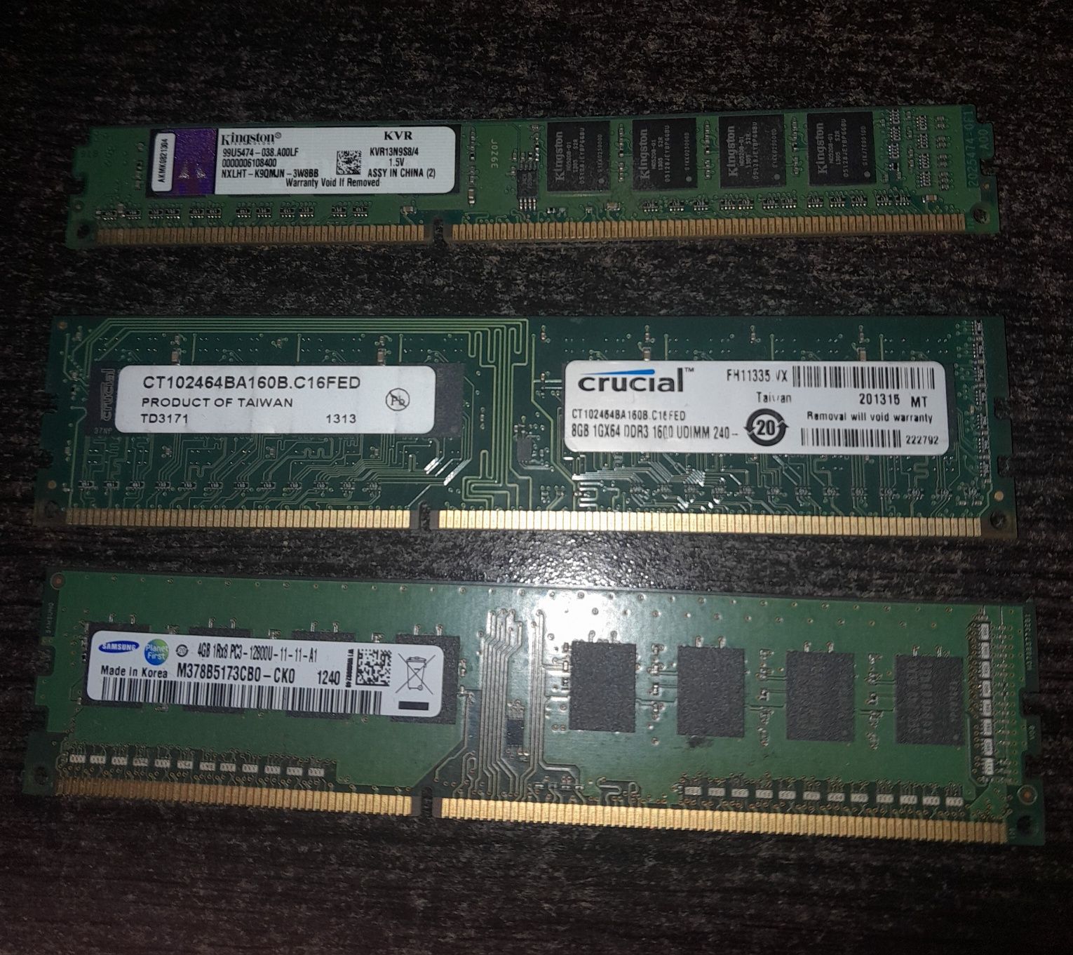 Kit de 16gb rami ddr3