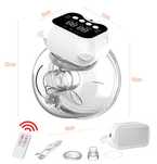 Pompa de san Electrica ANDROTEK®3 Moduri, 180ml, cu Telecomanda/Curea