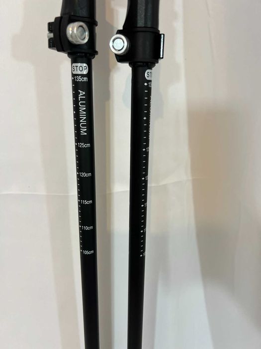 Bete schi ski trekking telescopice Skin Fox aluminiu 105-135cm green