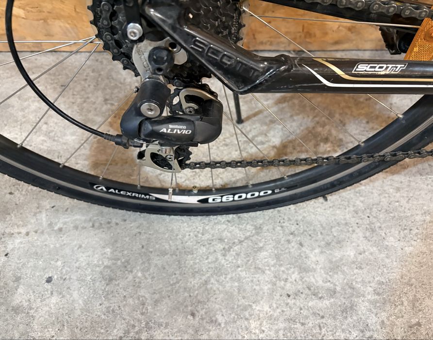 28цола SCOT Sportster алуминиев градски велосипед колело[24ck-Shimano]