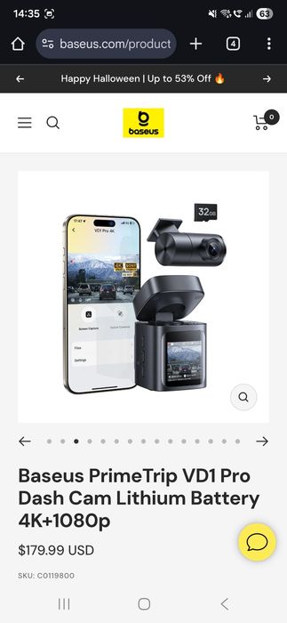 Vand baseus VD1 Pro camera bord fata-spate