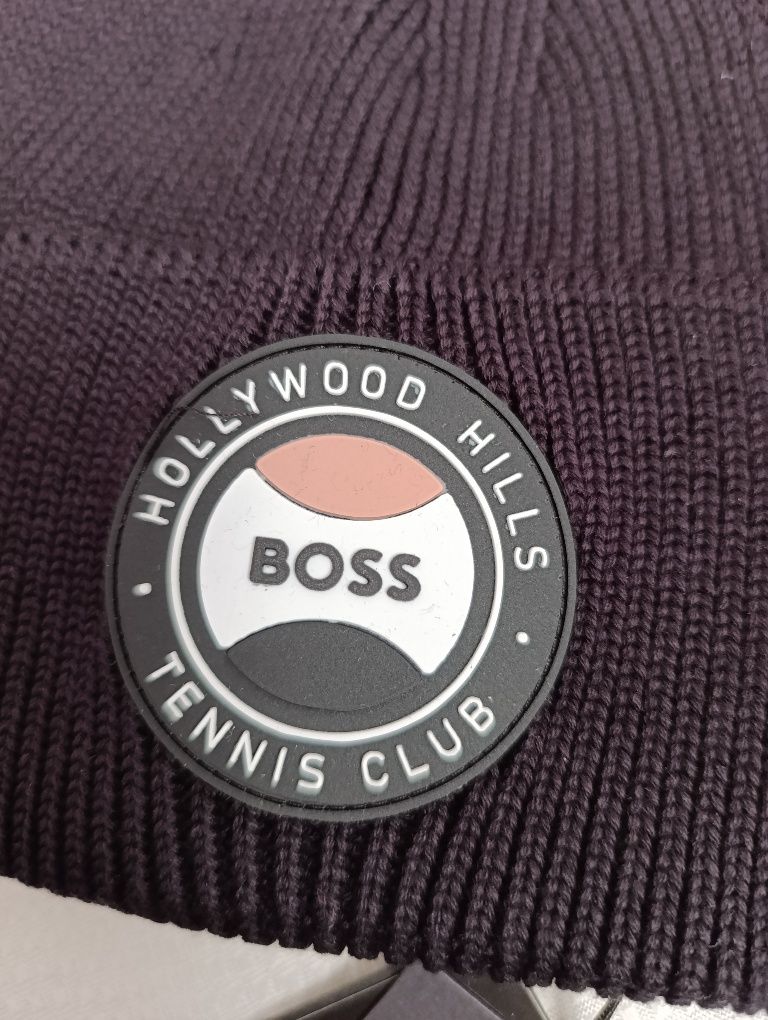 Boss нова шапка плетиво