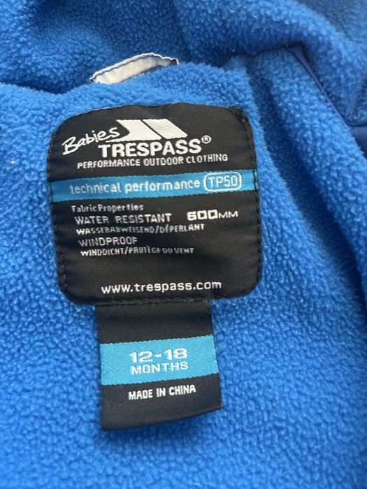 Trespass зимен космонафт  12-18м