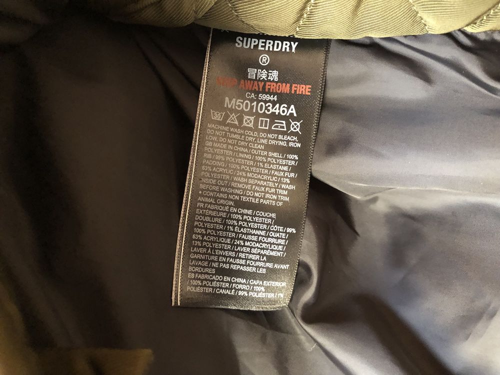 Superdry Chinook Parka ОРИГИНАЛНО мъжко зимно яке/парка - L и XL