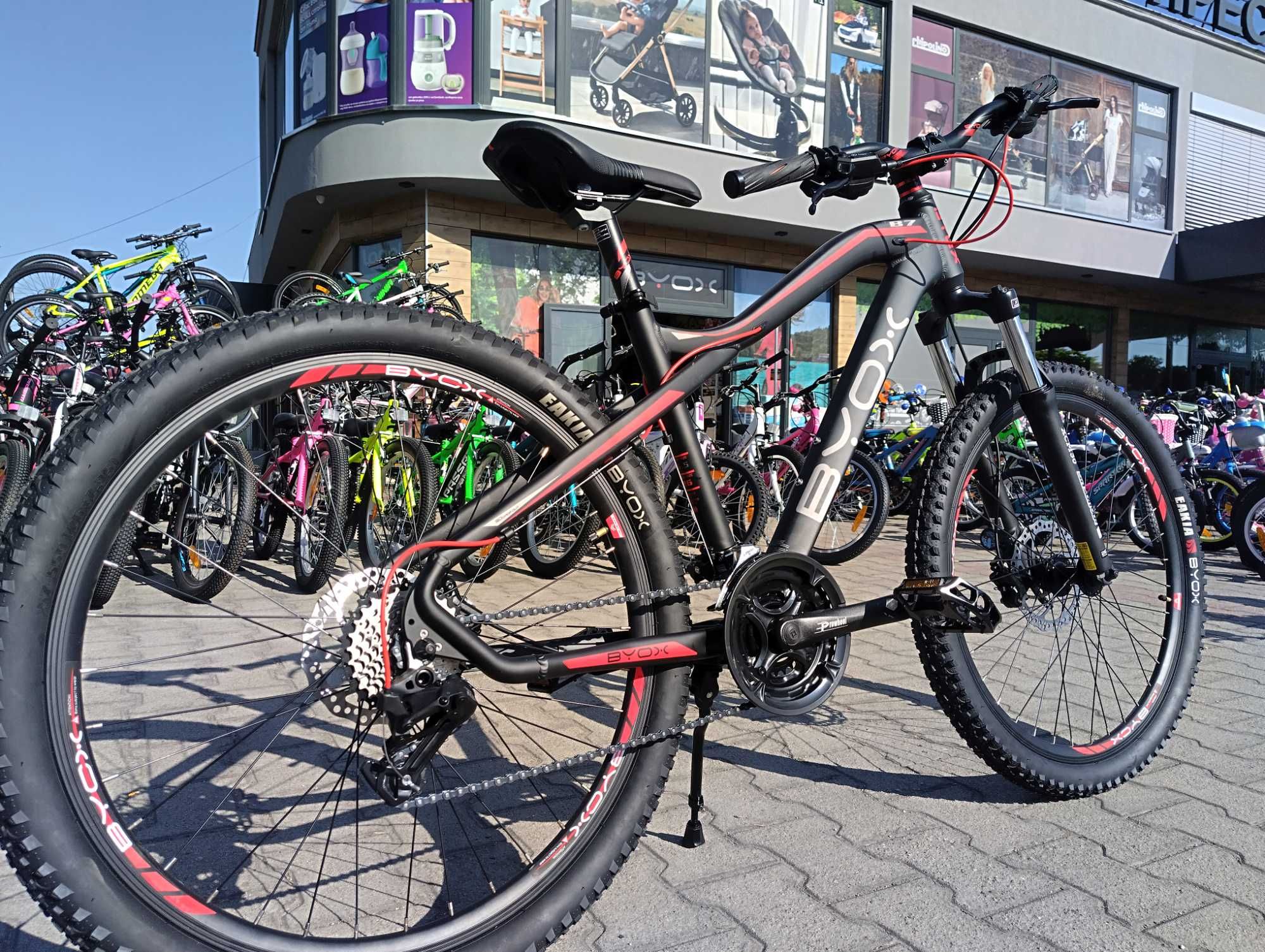 BYOX Алуминиев велосипед 26" B7 HDB червен