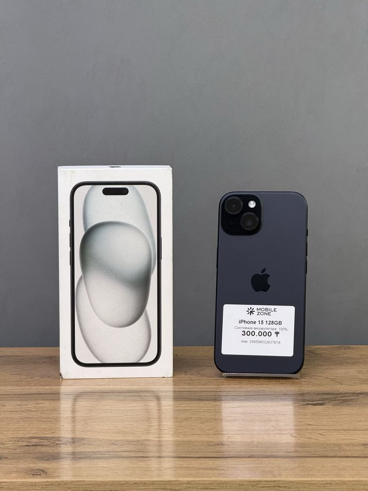 iPhone 15 128 GB АКБ 100% | Mobile Zone