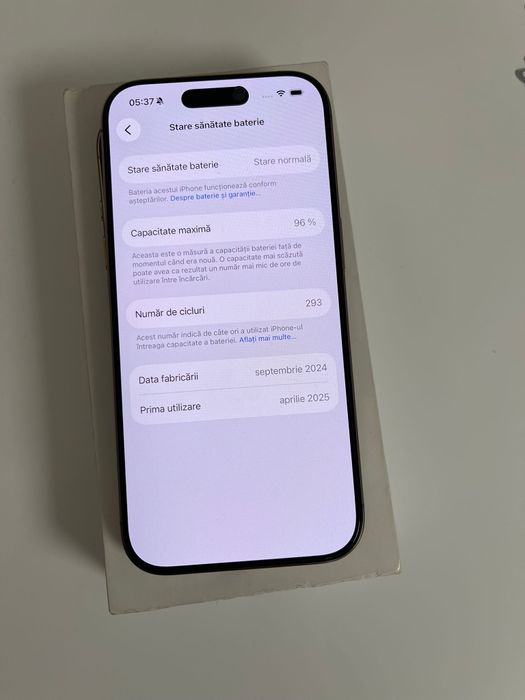 Vand Sau Schimb IPhone 16 PRO Desert Titanium 128Gb Neverlocked