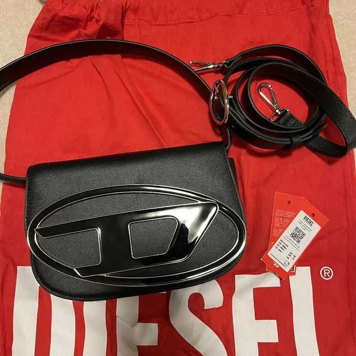 Diesel 1Dr Black Shoulder Bag
