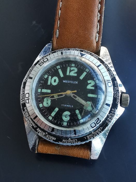 Ceas Westclox World Timer Int Manuala 38 mm