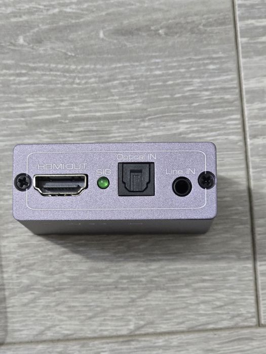 HDMI Audio Embedder / Inserter – 4K60Hz, HDR, TOSLINK & AUX