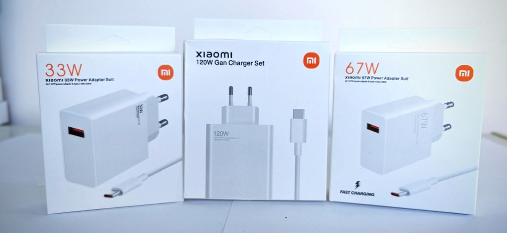 Încărcător 120w Xiaomi turbo charge cu cablu 6a 1m