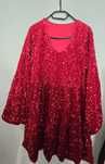 Rochie catifea cu paiete