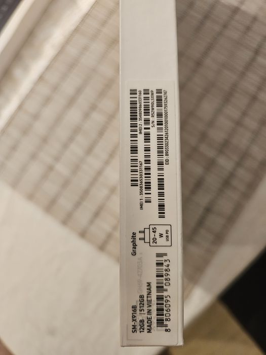 Tableta Samsung S9 Ultra 512gb