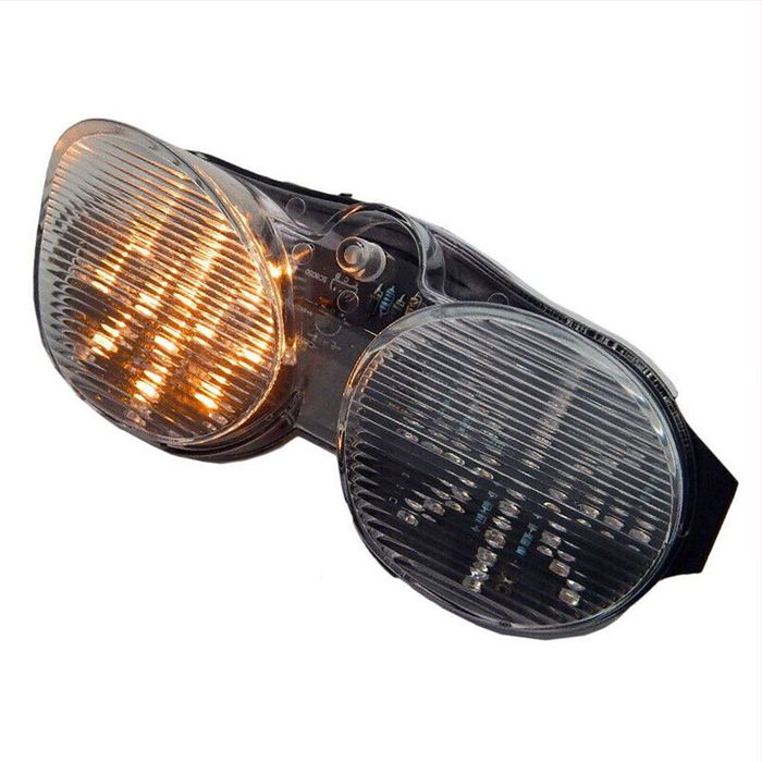Stop Spate Led Fumuriu Yamaha R6 2001-2002 cu semnalizari A068