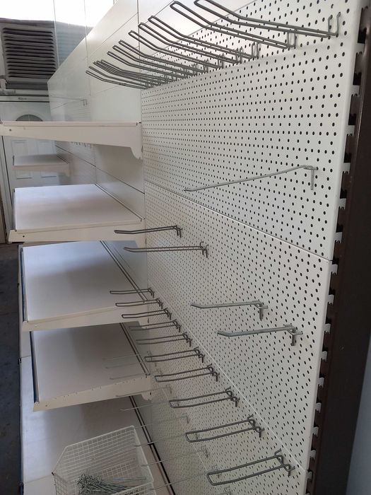 Немски модулни стелажи за магазин Tegometall, много здрави