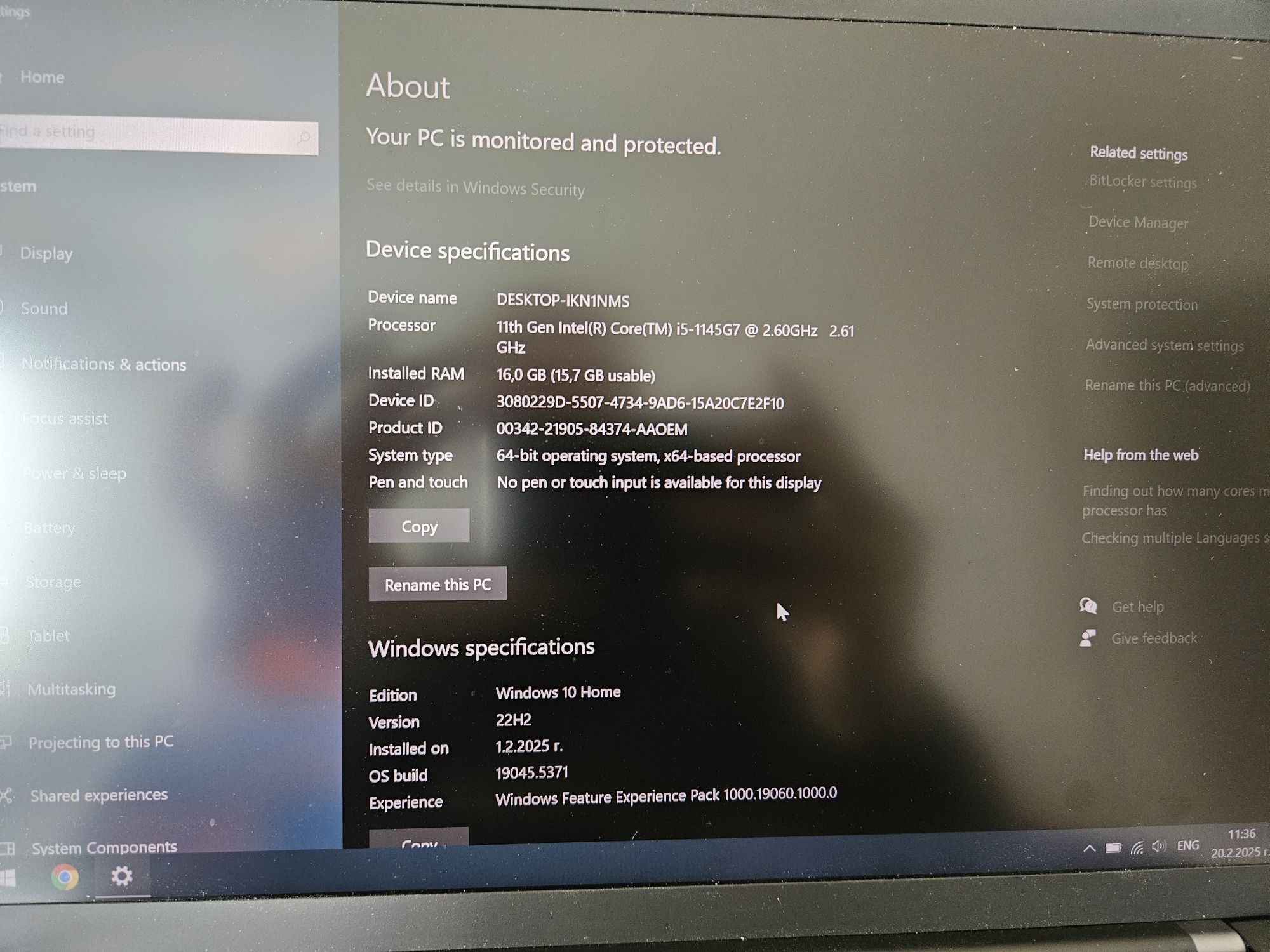 Lenovo X1 Carbon Gen9  4G-LTE/11th Gen Core i5/16Gb/512GB SSD