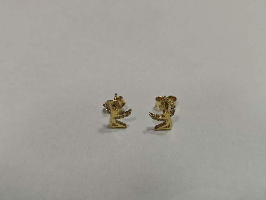 Cercei aur 18k 1.32gr cu șurub (r)