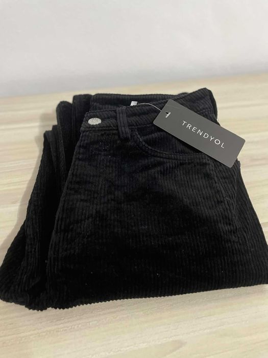 Широки джинси с висока талия ХС размер!Нови