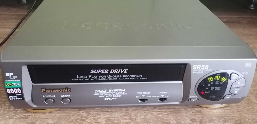 VCR Panasonic SR58