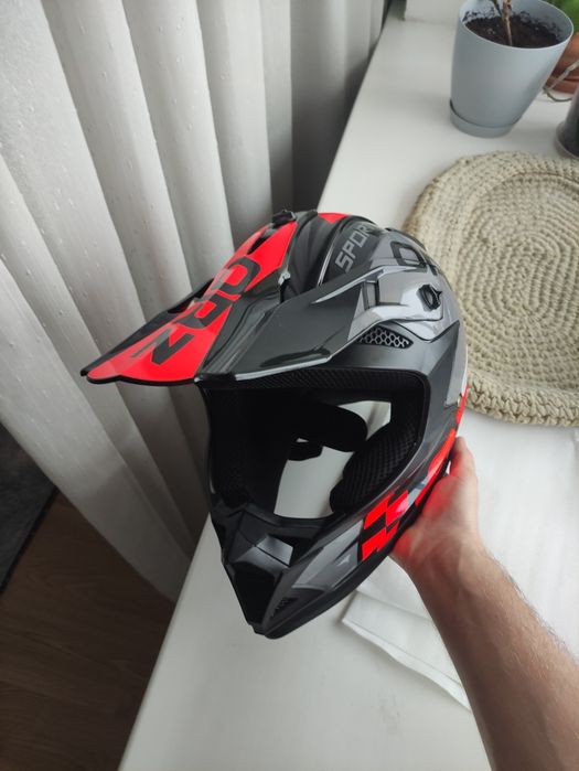 Шлем full face кросс, трейл, мото