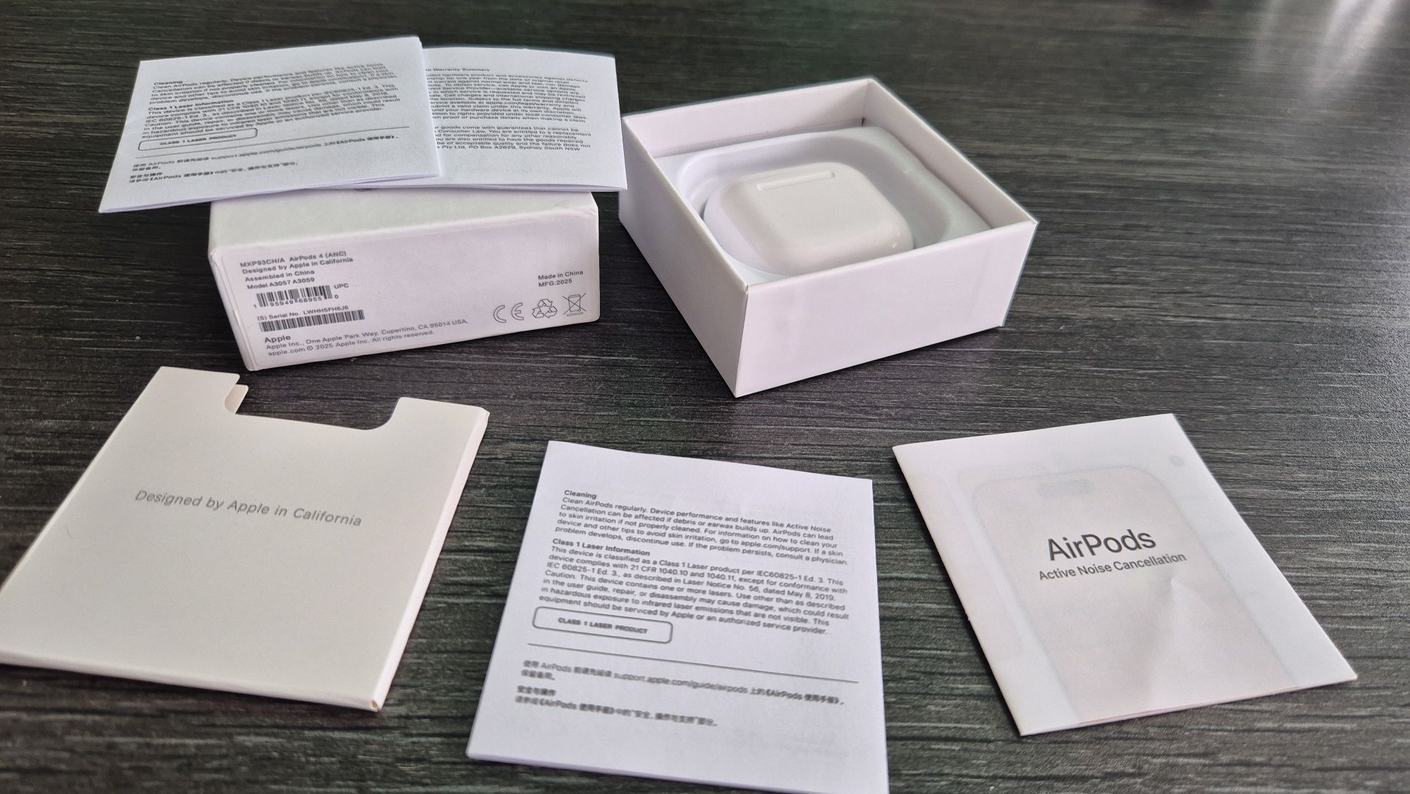 Слушалки airpods 4(anc)