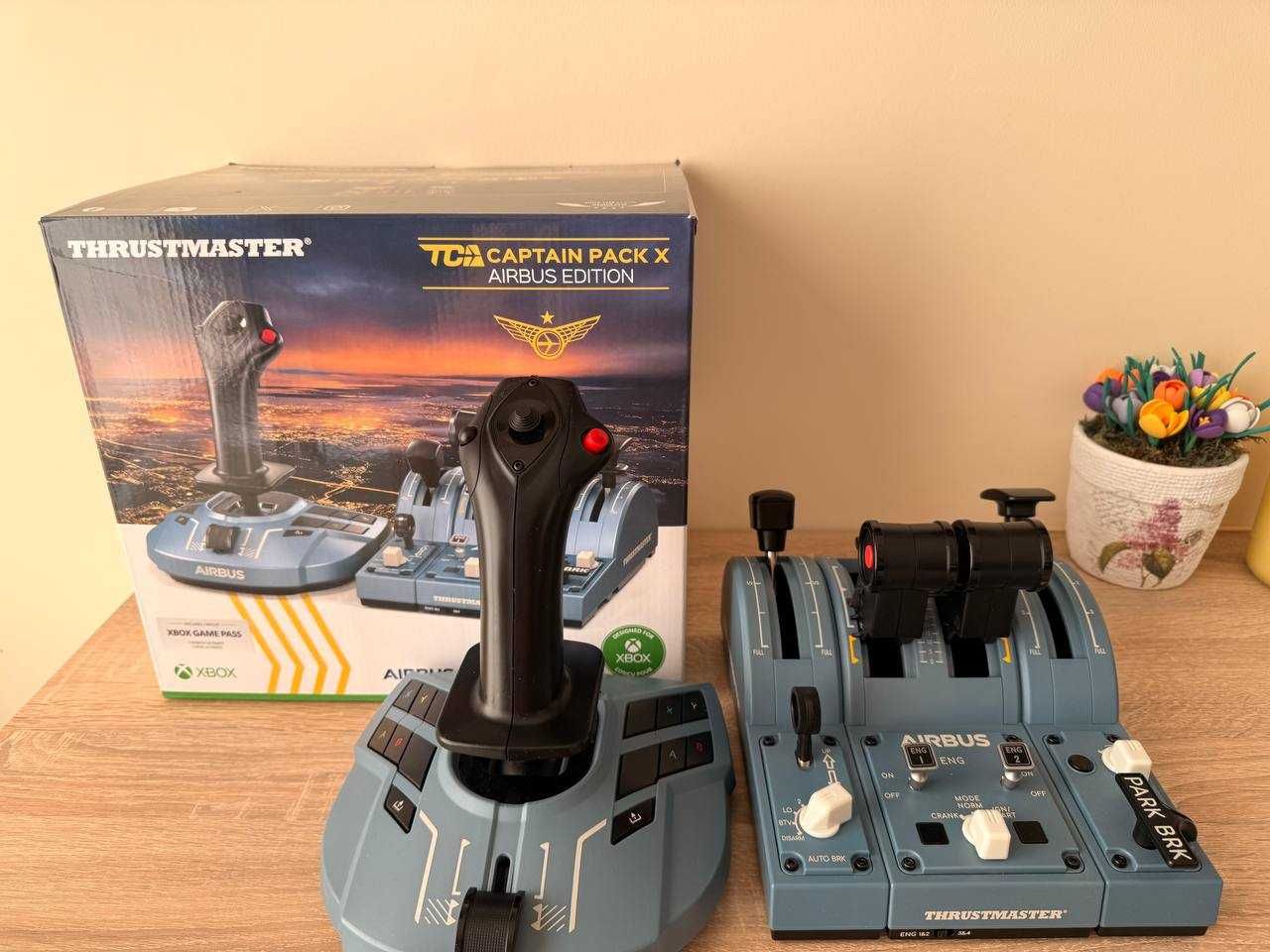 Thrustmaster captain pack x airbus edition