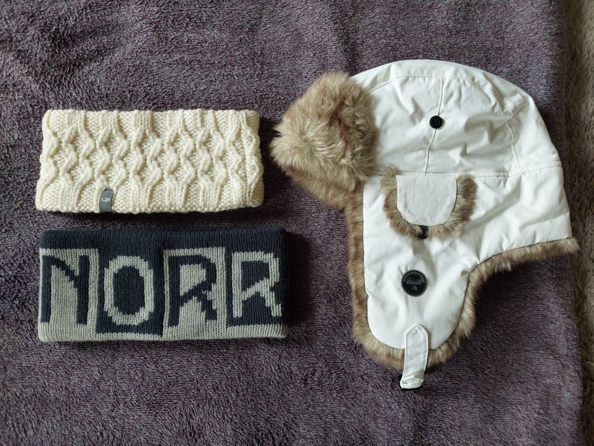 Norrona Headband лента за глава Icebreaker  Napapijri шапка
