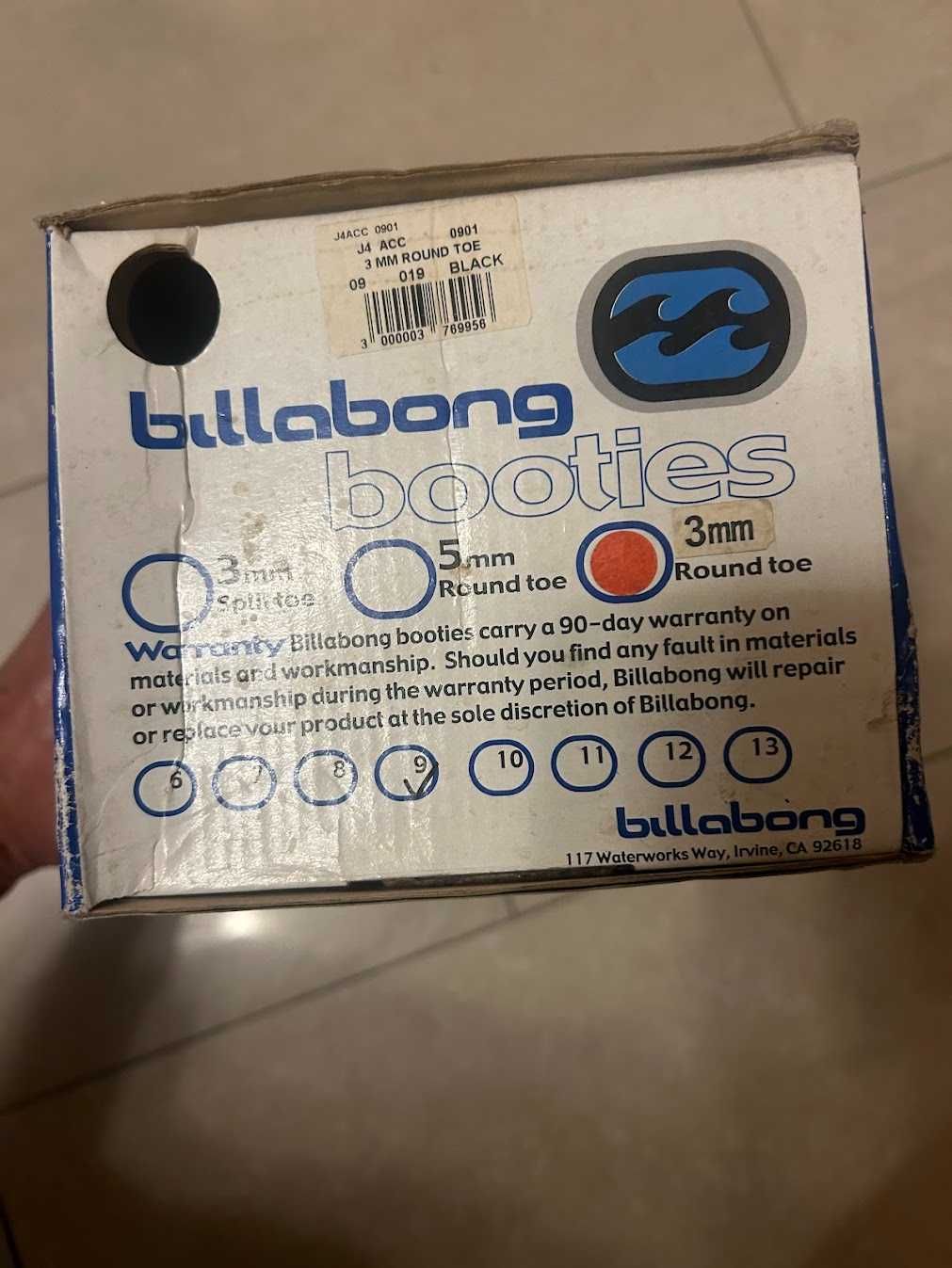 Billabong botties