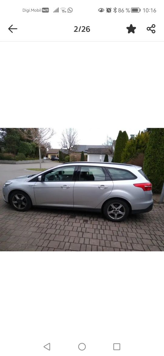 Ford focus 1.5 Diesel 120 cp Euro 6 cu 1789 000 km monentan