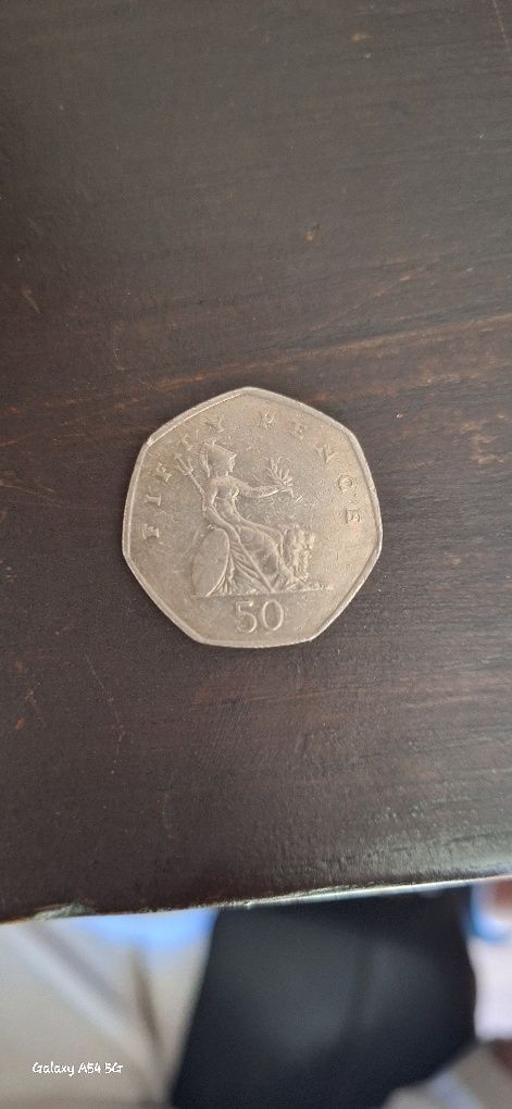 50 Pence 1999 Elizabeth II D G REG F D