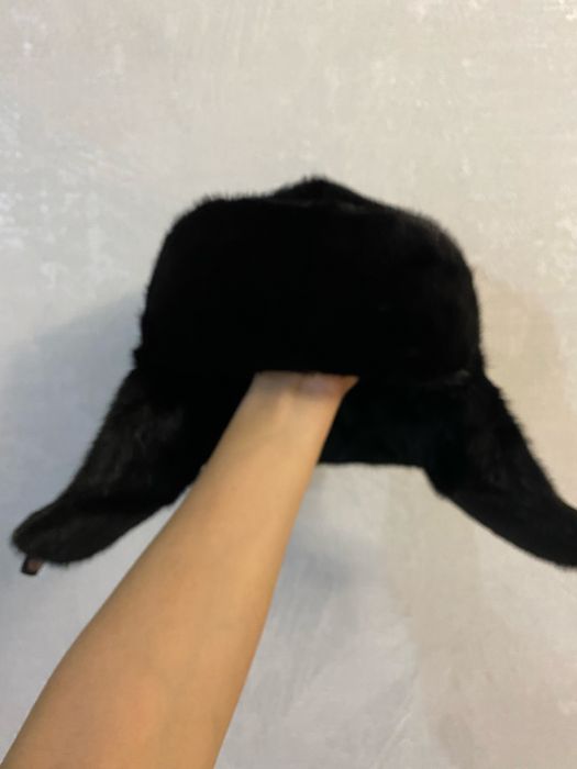 Продам мужскую норковую шапка- ушанку , размер 56-60 регулируется