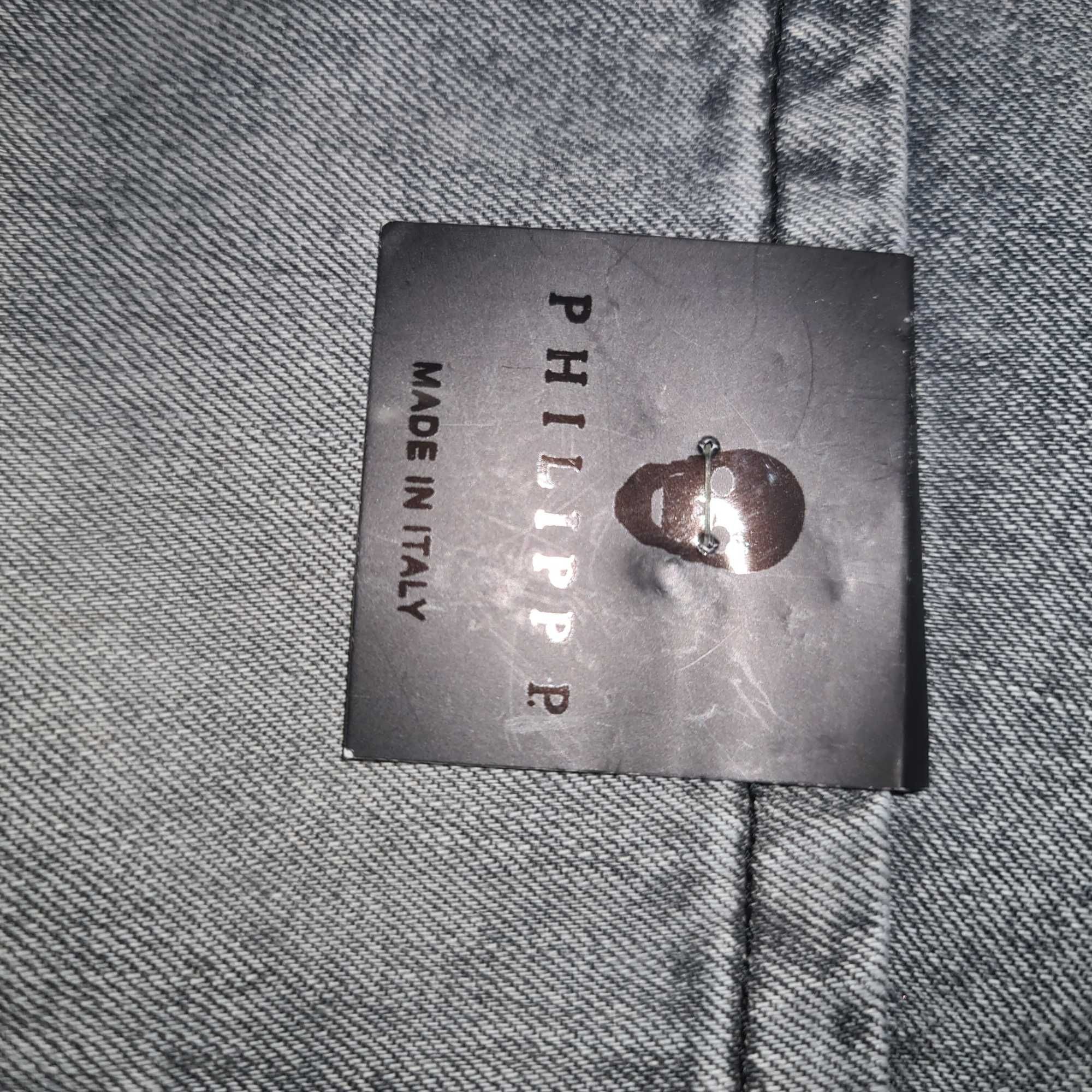 Дълги Дънки-PHILIPP PLEIN-Made in SWITZERLAND,Размер №32.Цвят-сиви,чер