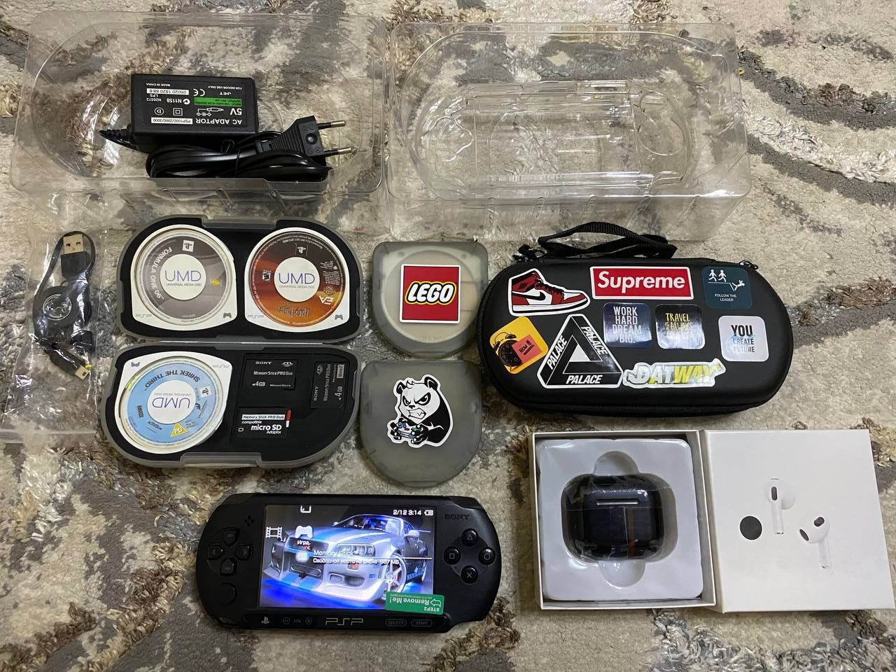 Assalom alekum Psp sotiladi Street Model 128gb + 4 gb 3ta fleshka