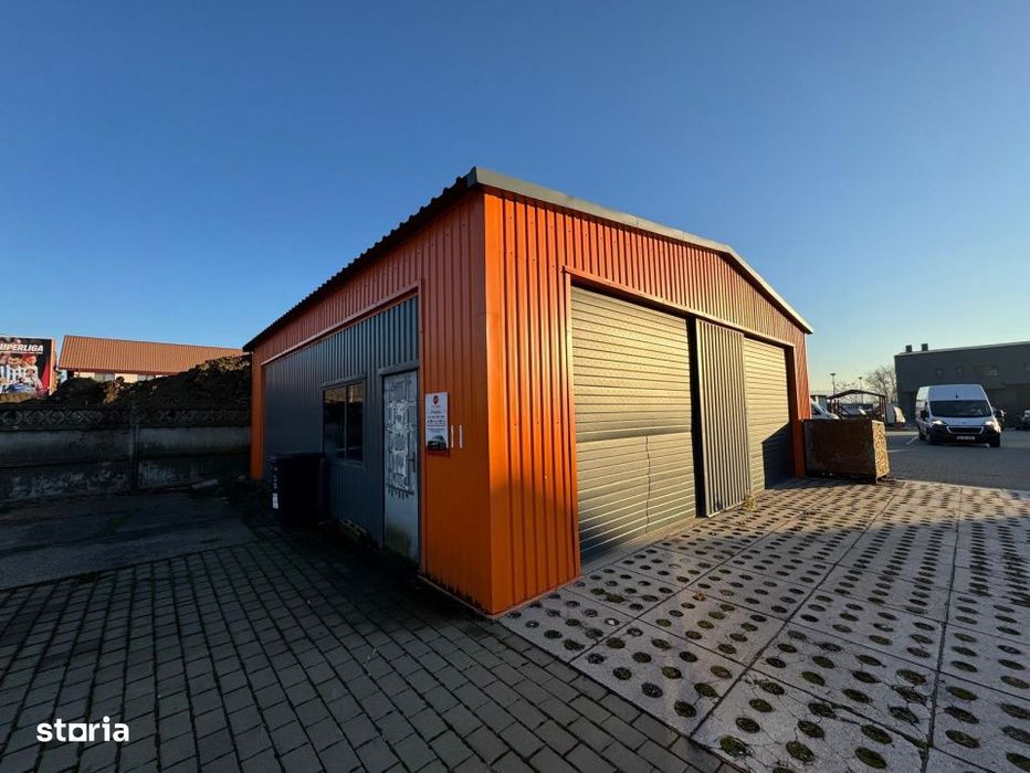 Inchiriere Hala, 50 mp + 500m platforma , Valea Lupului- Rond Era.