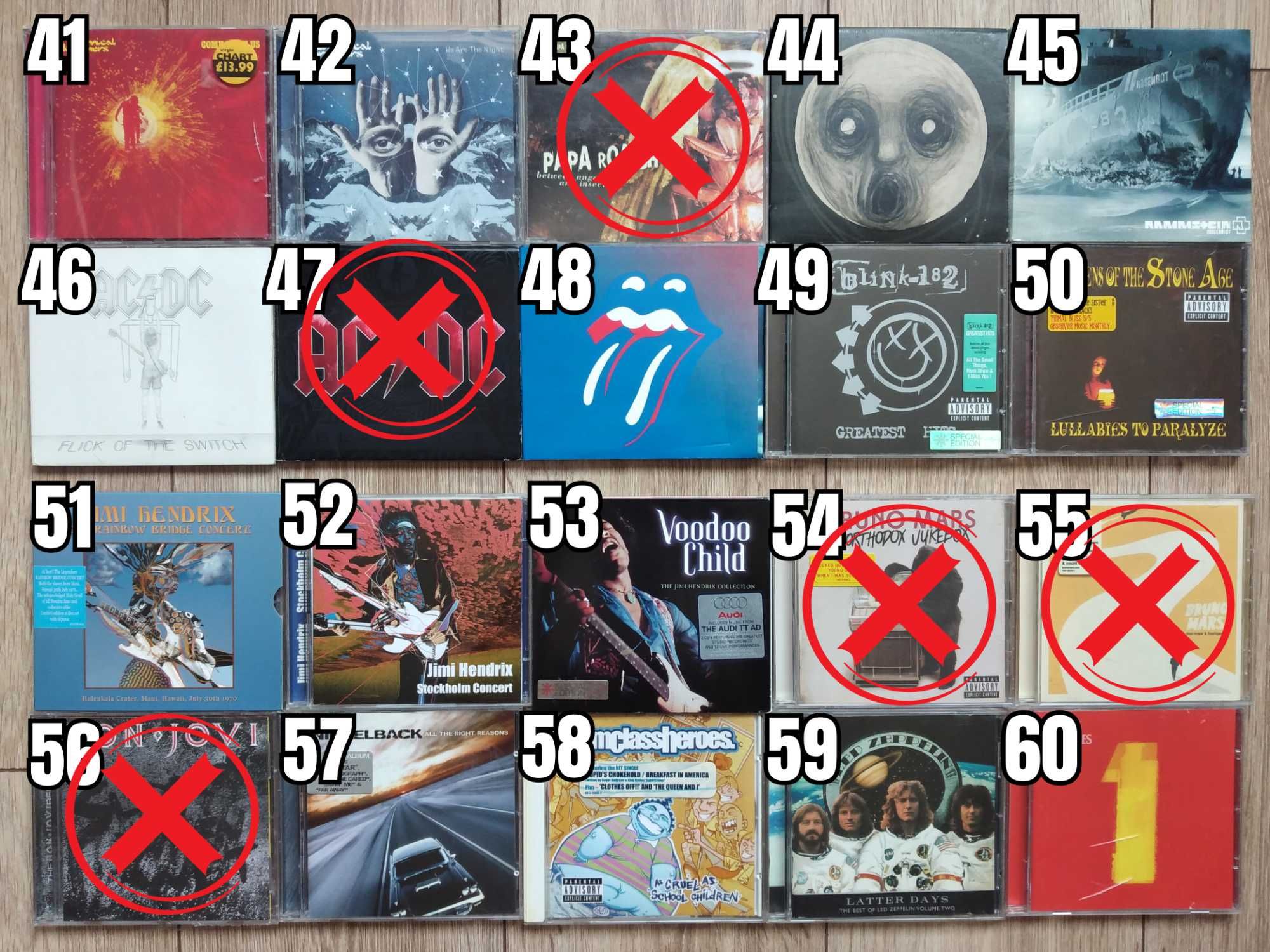 Rock/Punk Metal Music Albums CDs Оригинални Рок Пънк Музикални Дискове