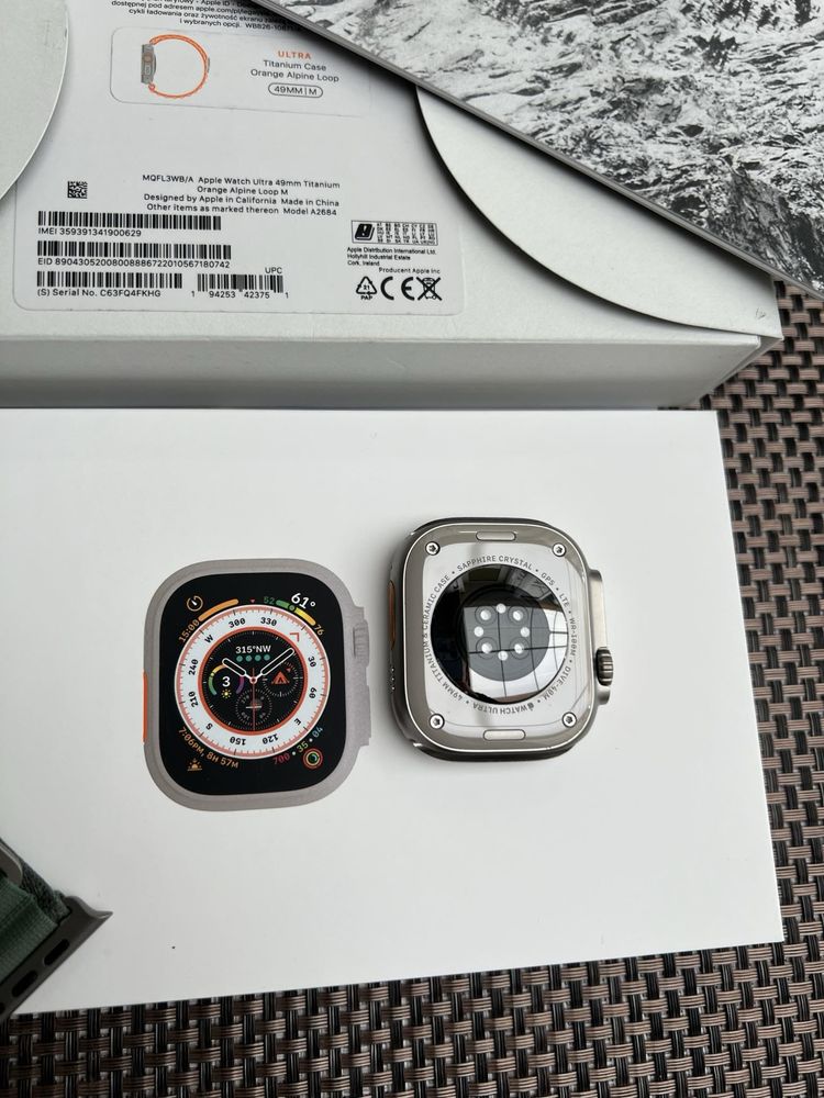 НОВ! 24М ГАР/*ЛИЗИНГ*/ Apple Watch Ultra 49mm / iwatch лизинг