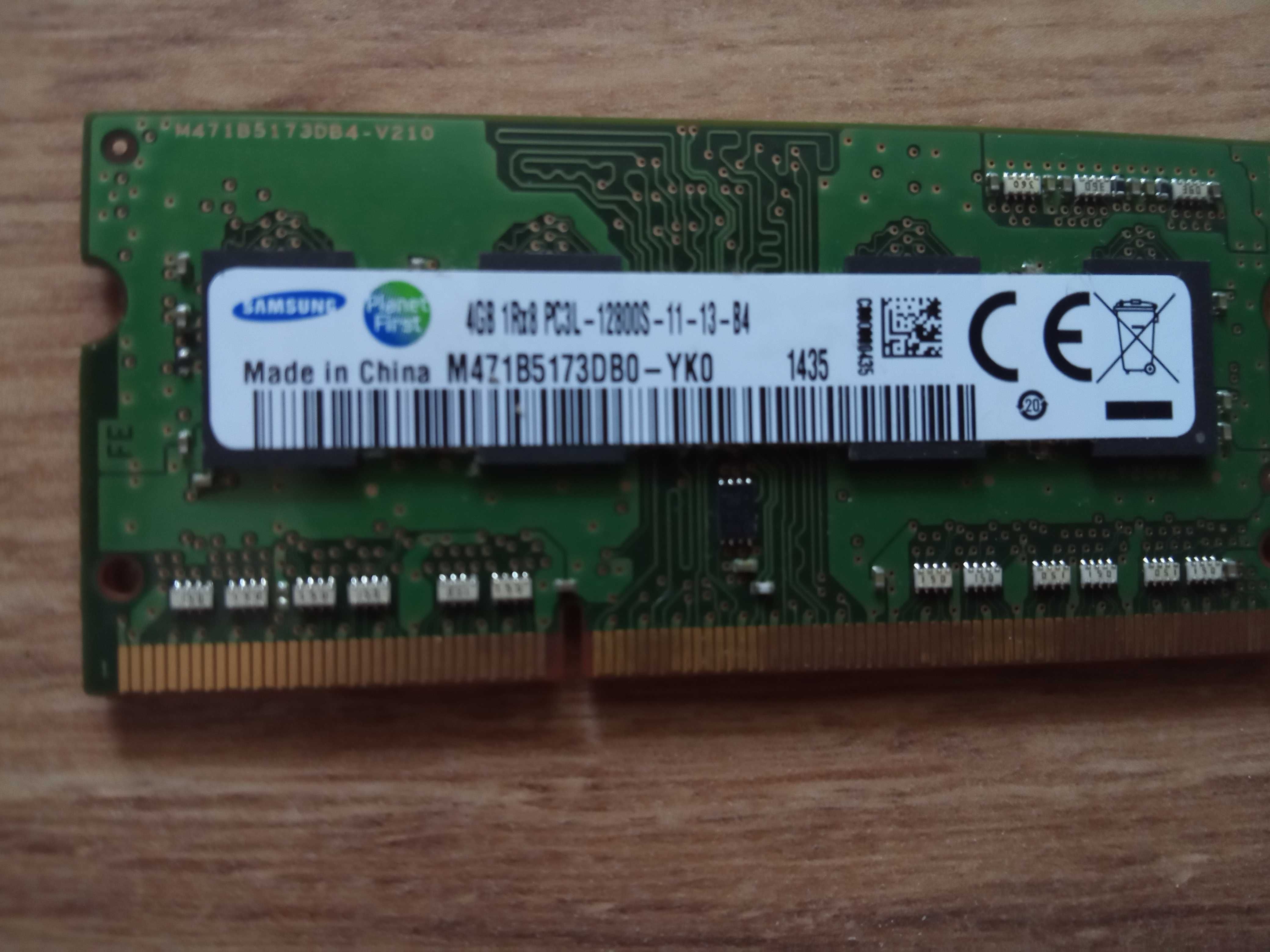 Memorie Laptop Samsung M471B5173DB0-YK0, DDR3, 4 GB, 1600MHz