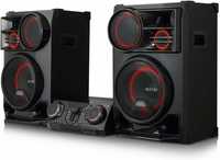 LG XBOOM Music System 3500W, DJ App, USB, DVD, CD, FM Radio, Karaoke