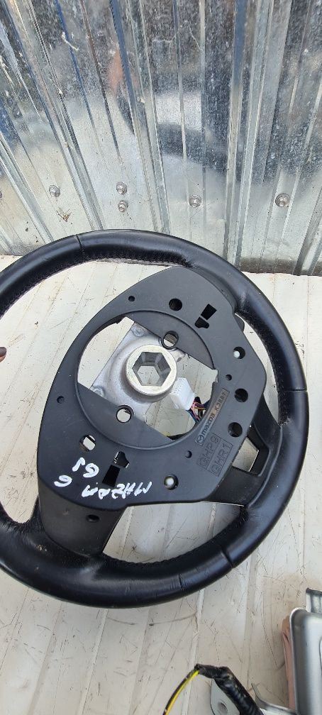 Volan piele cu comenzi airbag volan, pasager mazda 6 gj 2012-2016