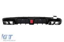 Difuzor Bara Spate compatibil cu Mercedes C-Class W205 S205 (2014-2020) pentru Sport Line