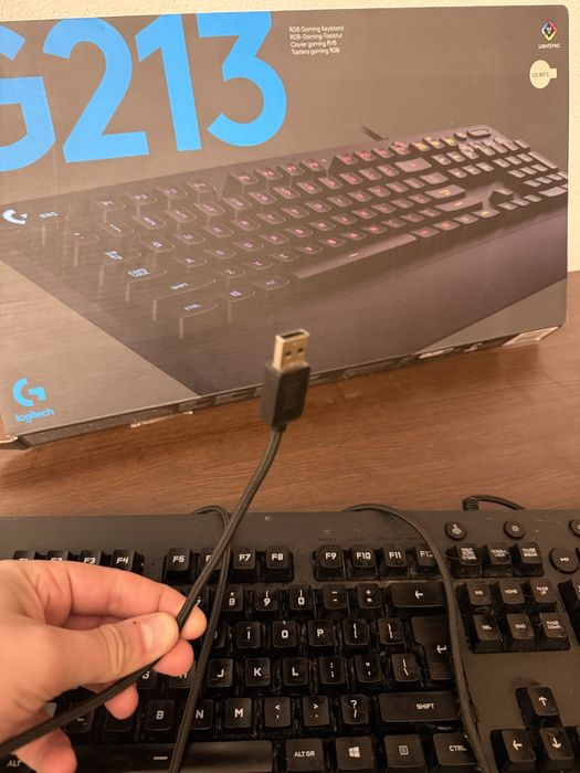 Tastatura gaming Logitech jocuri keyboard razer scorpion