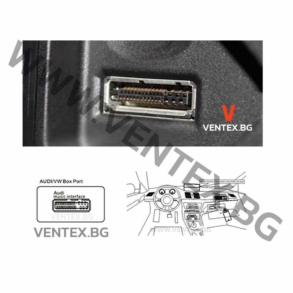 USB AMI MMI Кабел за Audi, VW , Skoda - Ауди, Фолксваген, Шкода