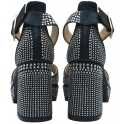 Дамски сандали Ravel Dark Navy Satin Kelso Heeled Sandals