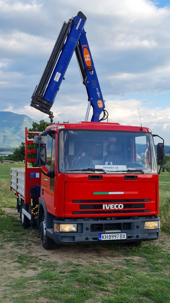 Превозни услуги от камион с кран