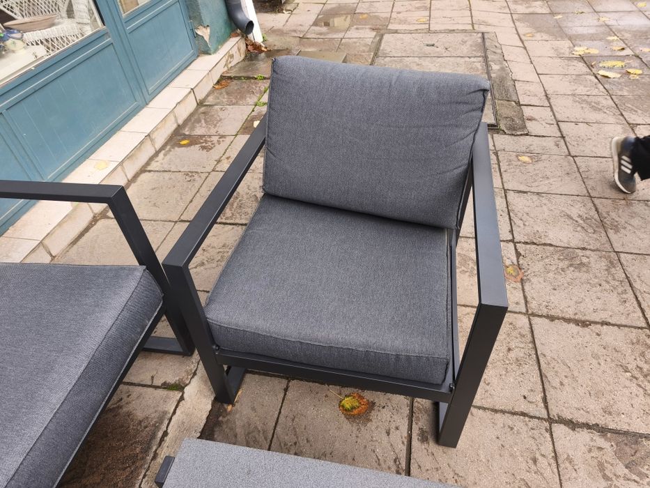 Запазена алуминиева градинска мебел